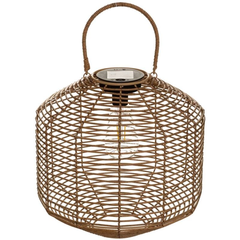Atmosphera - Lampe solaire Cuba beige H30cm créateur d'intérieur