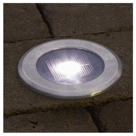 Lampe solaire encastrable 6 pc Polarlite RVB s