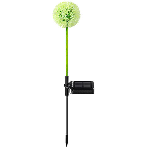 Lampe Solaire Exterieur, 4 Pièces Lampe Solaire Pissenlit avec Changement de Couleur LED, Étanche Lampe Solaire Exterieur Jardin pour Pelouse, Balcon, Terrasse, Cour, Halloween Decoration Noel - RWLam