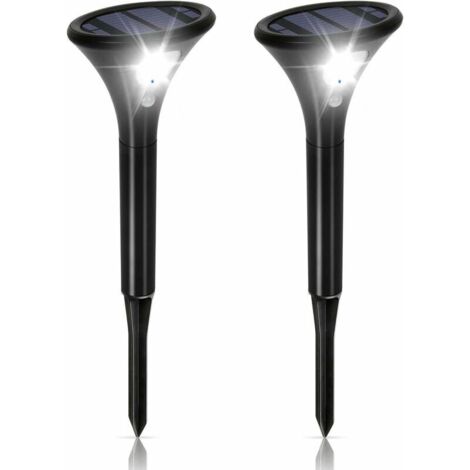 Lampe Solaire Extérieur avec Détecteur de Mouvement Étanche IP65,Eclairage Solaire Exterieur Sans Fil Réglable Lumière Sécurité LED Spot Solaire pour Jardin Chemin Terrasse Cour Allée Entrée