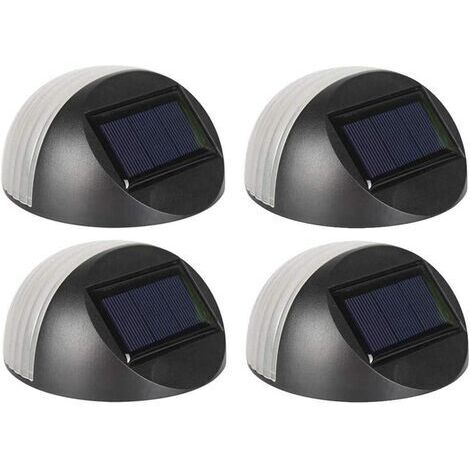 Lampe Solaire Exterieur Lampes Solaires Jardin Lampes Solaires Extérieures Solaire Feux De Clôture en Plein Air 4pcs
