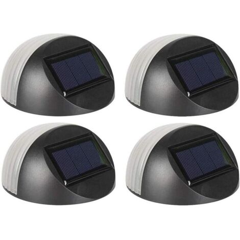 Lampe Solaire Exterieur Lampes Solaires Jardin Lampes Solaires Extérieures Solaire Feux De Clôture en Plein Air 4pcs