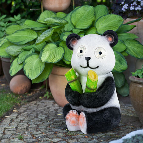 XZZXZZ Statue De Panda Animal De Jardin, Figurine De Panda en Résine  Mignonne Décoration Ornements De Jardin en Plein Air pour Cadeau De  Décoration De Pelouse D'étang De Jardin De Patio,D 