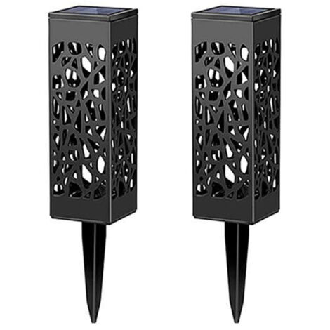 Lampe solaire LED extérieure pour jardin, étanche, avec filet de protection, pour la décoration de votre pelouse, jardin ou cour.