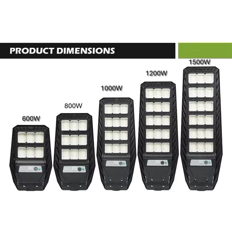 LAMPE SOLAIRE LED PUISSANTE VOGLER 1500W avec capteur de mouvement RADAR et capteur crépusculaire
