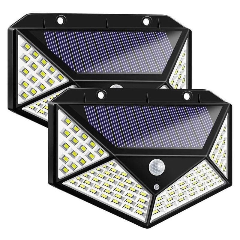 Lampe solaire à leds durable avec détecteur de mouvement