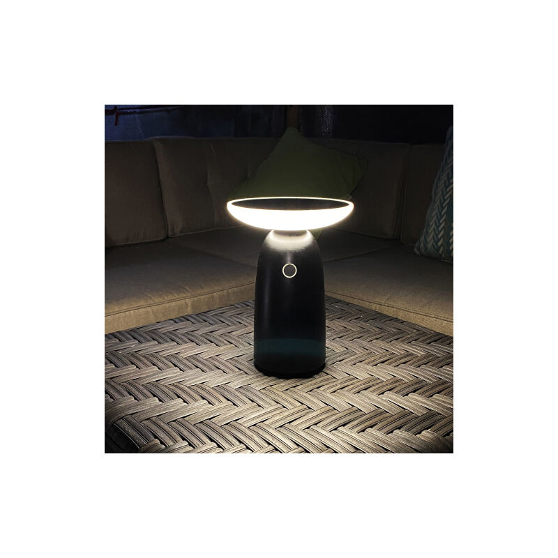 Chromex - Lampe solaire Nomad noire 40 led smd