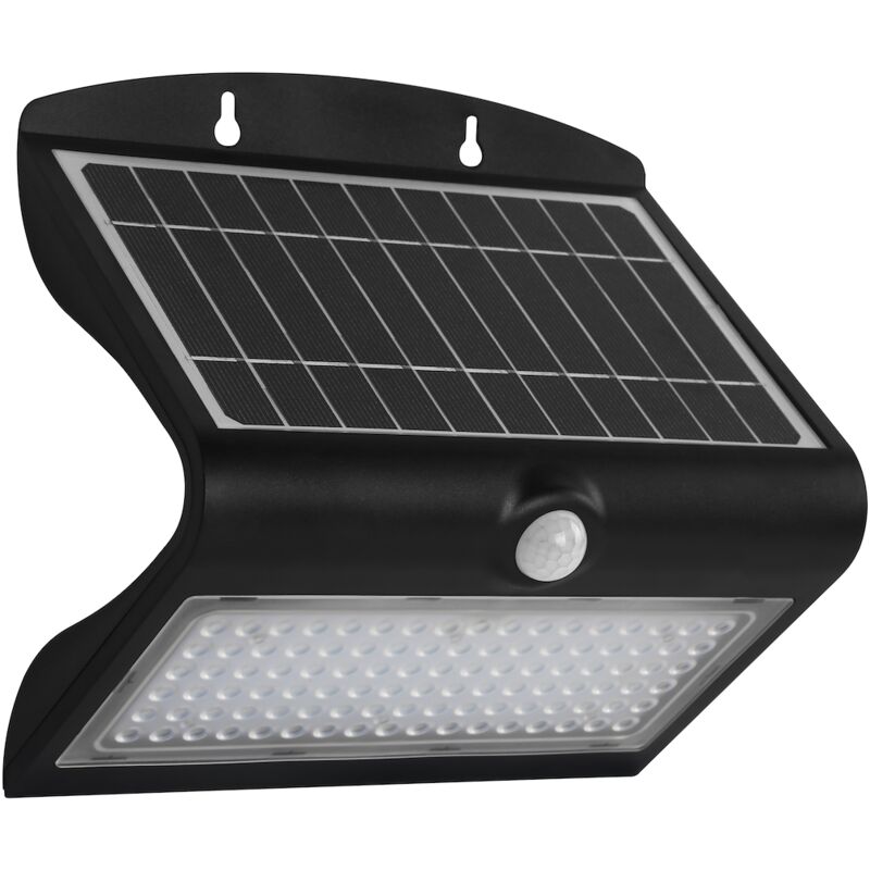 Lampe solaire papillon noire 6,8 W