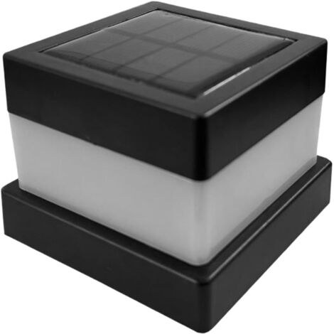 Lampe Solaire Pour Couverture De Poteau,Éclairage De