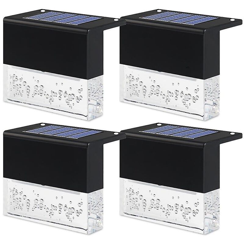 Lampe solaire pour terrasse Lampes solaires pour allée Lampes solaires pour marches Lampe solaire pour marches d'extérieur pour allée