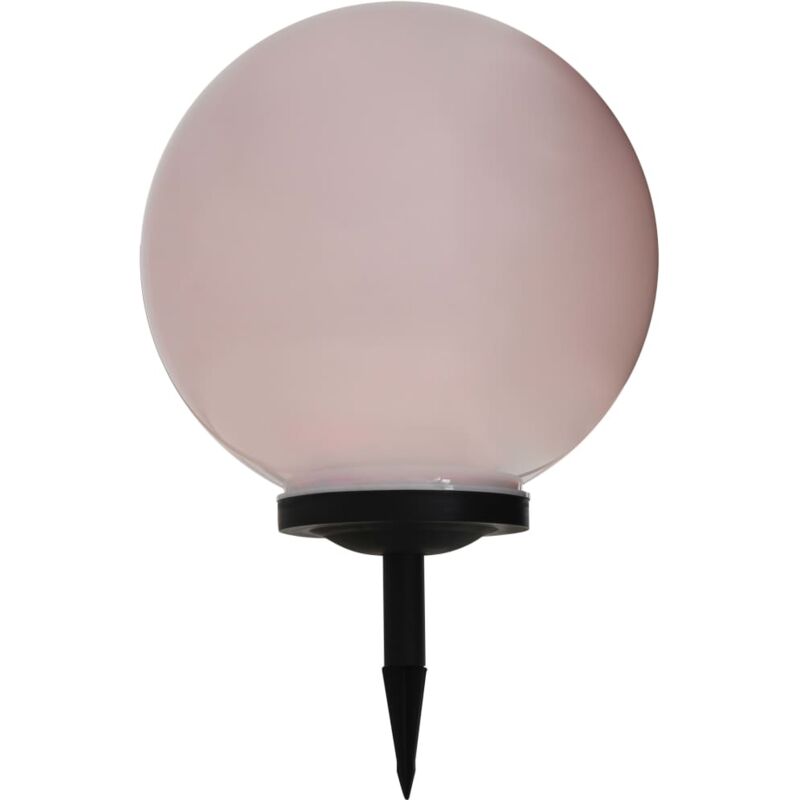 Lampe led solaire d'extérieur sphérique 40 cm rvb Vidaxl