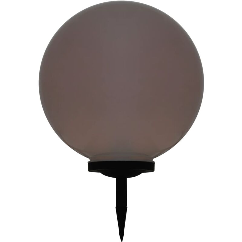 Lampe LED solaire d'extérieur sphérique 50 cm RVB vidaXL
