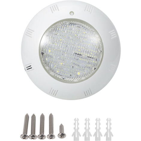 Lampe sous-marine LED pour piscine de 15W IP68, éclairage blanc AC12V 100% waterproof