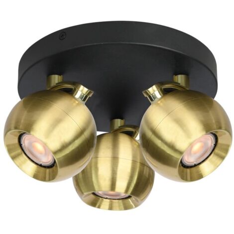 Lampe spot LAFIN SPL453793BKBRSS Italux