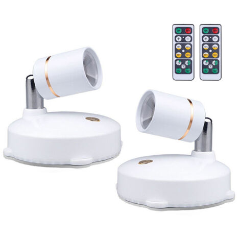 Lampe spot LED à effet décoratif Goblincore pour décoration de chambre avec télécommande 4 niveaux de luminosité réglables (10%-40%-80%-100%)