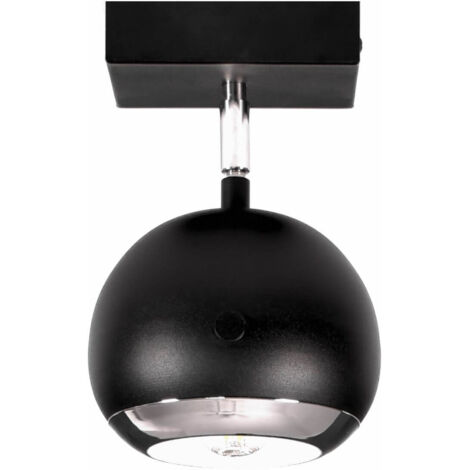Lampe spot OLAF 1, noire