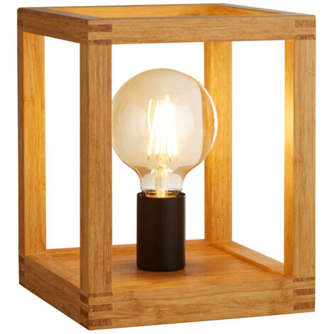Lampe Square 1x10W E27   Noir