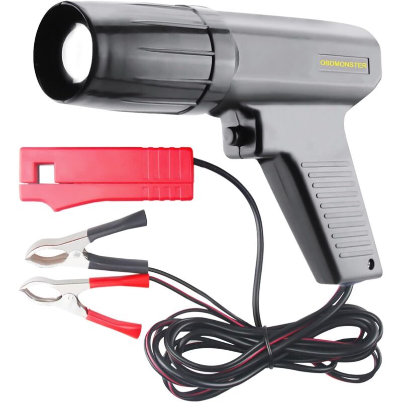 Lampe Stroboscopique 12V, Lampe Stroboscopique Allumage,pour Voiture, Bateau à Vapeur, Moto [Classe énergétique A+++]