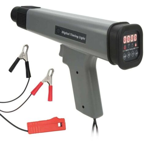 Lampe Stroboscopique 12V Synchronisation Moteur Numérique Inductive Allumage Voiture Moto Marine