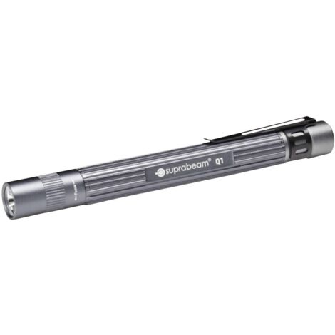 Lampe stylo à pile(s) LED 14.2 cm Suprabeam Q1 SUPRABEAM Q1 gris Q866211