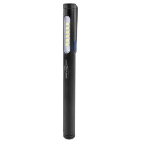 Lampe stylo LED noire longueur 160 mm lumen 130