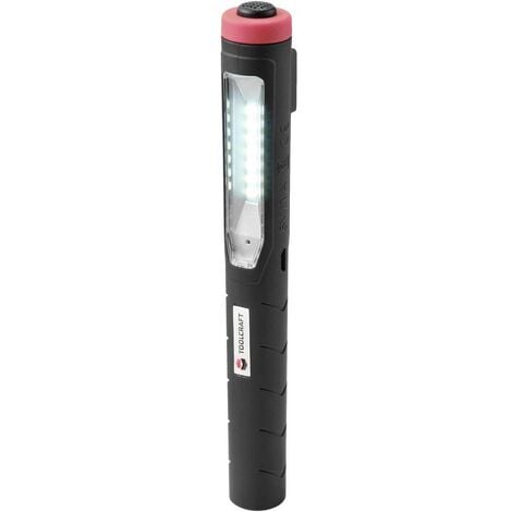 LSS Lampe stylo Lumières de stylo pour les infirmières Clip Lampe de poche  LED à tête convexe à lumière blanche Violet 130113