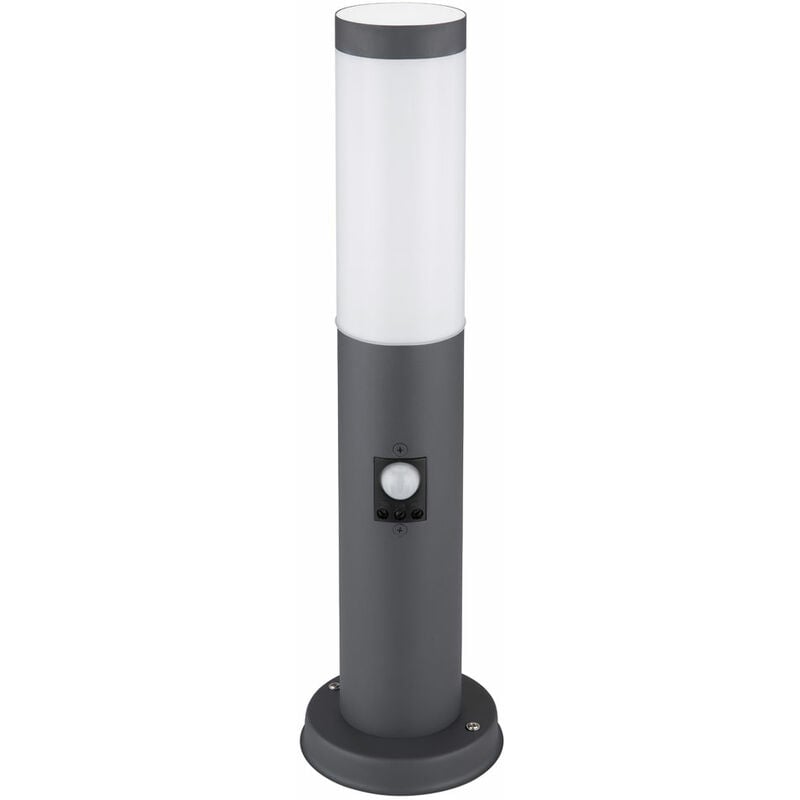 Lampe sur pied d'extérieur éclairage de terrasse SENSOR lampe de cour avec base en acier inoxydable Globo 3158AS
