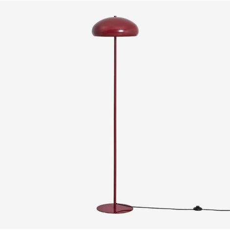 Lampe sur pied en fer Hilma SKLUM Vin Rouge