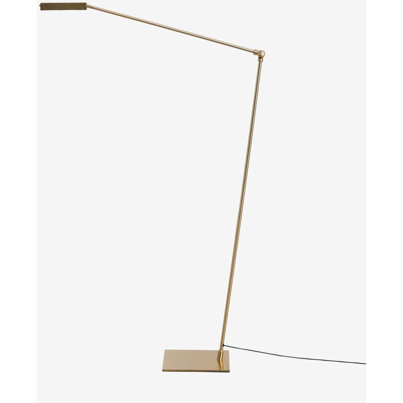 Lampe sur pied led en fer Valtyn Sklum Or Lampe sur pied led en fer Valtyn Sklum Or