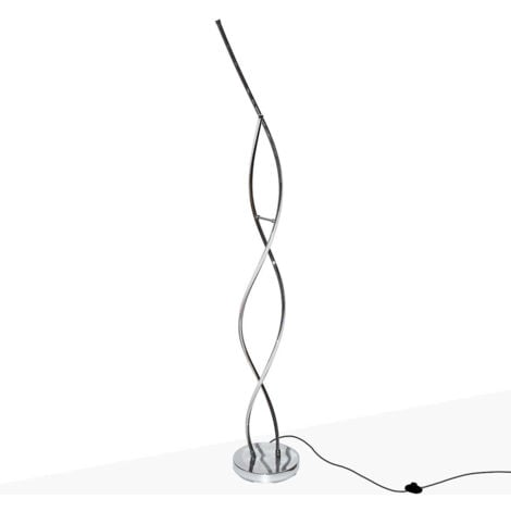 Aanyhoh Lampadaire à Arc LED, 25W Dimmable Lampadaire Sur Pied Salon,  Moderne Lampe Sur Pied avec Télécommande, 1800LM 3000K-6000K, Lampe de  Lecture pour Salon, Chambre, Bureau, Noir, 170cm : : Luminaires et