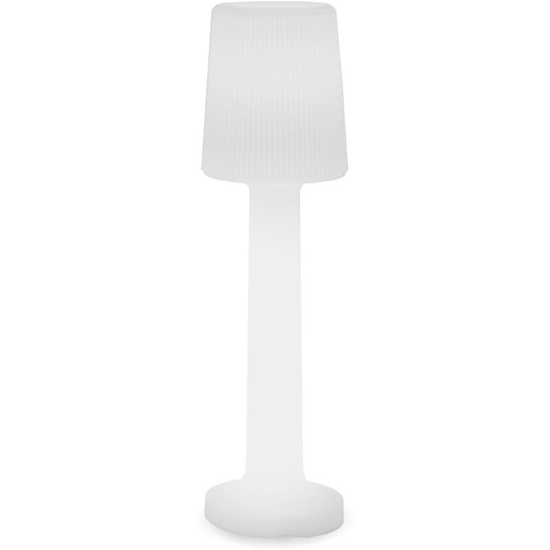 Moovere - carmen 165 cm de haut. Lampadaire sans fil pour l'intérieur et l'extérieur. Lumière led rechargeable par usb. Fabriqué en Espagne