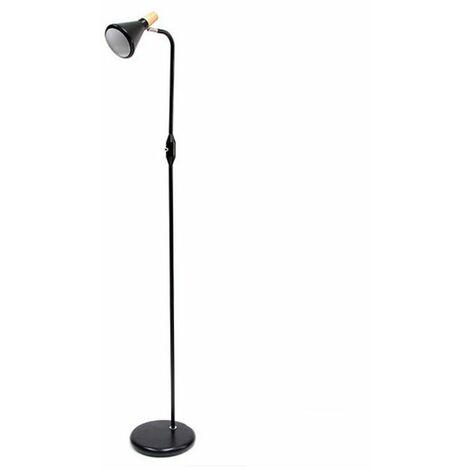 Lampe sur pied pour Ampoule E14 H.140cm - Noir - SILUMEN