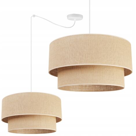 LAMPE SUSPENDU LUSTRE ABAT-JOUR 45 CM GÂTEAU ARAIGNÉE