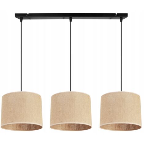 LAMPE SUSPENDU PLAFOND LUSTRE ABAT-JOUR 20 CM