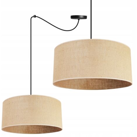 LAMPE SUSPENDU PLAFOND LUSTRE ABAT-JOUR 40 CM ARAIGNÉE