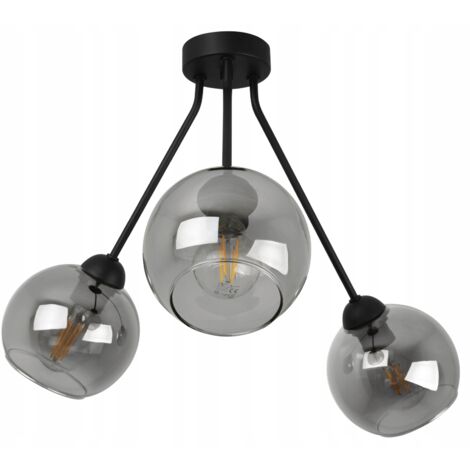 LAMPE SUSPENDU PLAFOND LUSTRE ABAT-JOUR LED PLAFON
