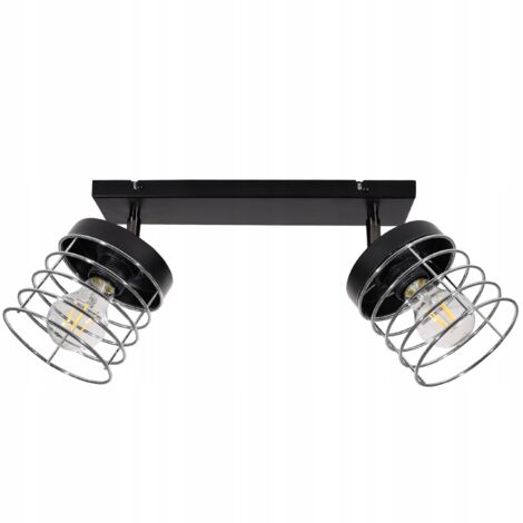 LAMPE SUSPENDU PLAFONNIER LUSTRE PLAFONNIER CHROME LED