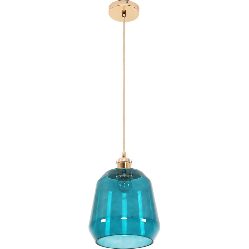 Lampe de plafond en cristal - Lampe suspendue - Alessia Bleu