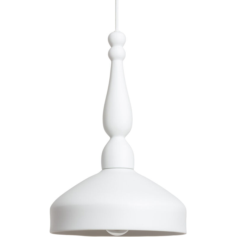 Ledkia - Suspension Céramique Almanzor Blanc