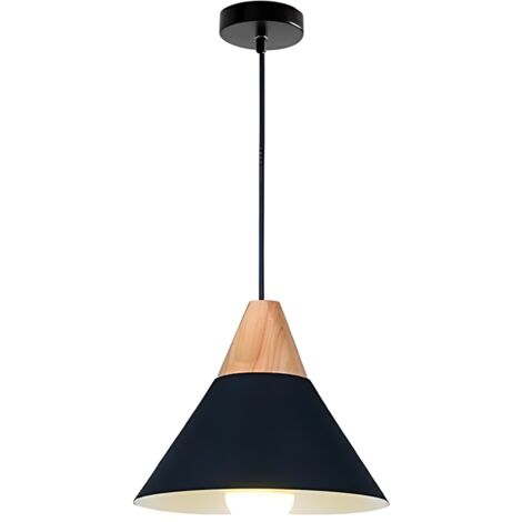 LAMPE SUSPENDUE APP060-1CP SCANDI C NOIR/ 25X26 CM E27