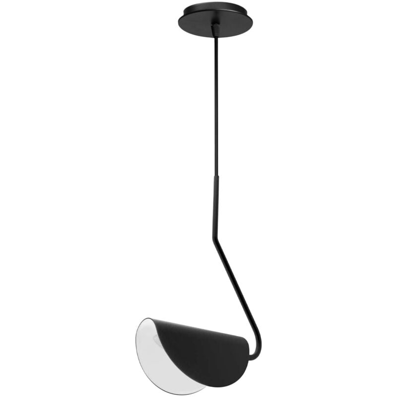 Lampe suspendue APP1263-1CP noir E14