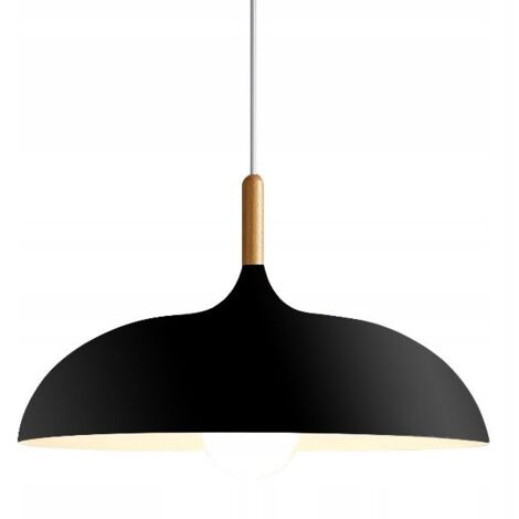 LAMPE SUSPENDUE APP178-1CP ANZO NOIR RONDE 1-POINTS DE LUMIÈRE E27 45X45X26-116CM REGLABLE