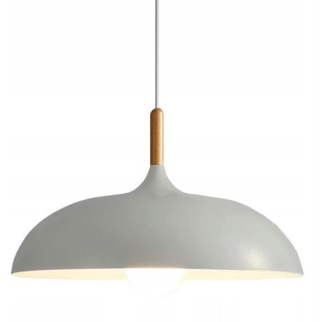LAMPE SUSPENDUE APP179-1CP ANZO GRIS UNIQUE 45X26 CM E27 45X26CM