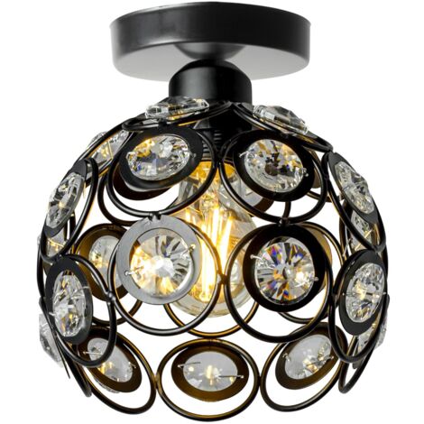 LAMPE SUSPENDUE APP203-1C CRISTAL BALLE RONDE 1-POINTS DE LUMIÈRE E27 18X18X17CM