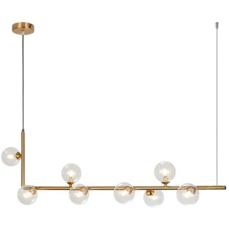 LAMPE SUSPENDUE APP615-8CP GOLD 8 PIÈCES