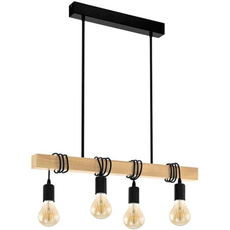 LAMPE SUSPENDUE APP974-4CP LINE BOHO 4-POINTS DE LUMIÈRE E27 75X50X55CM REGLABLE