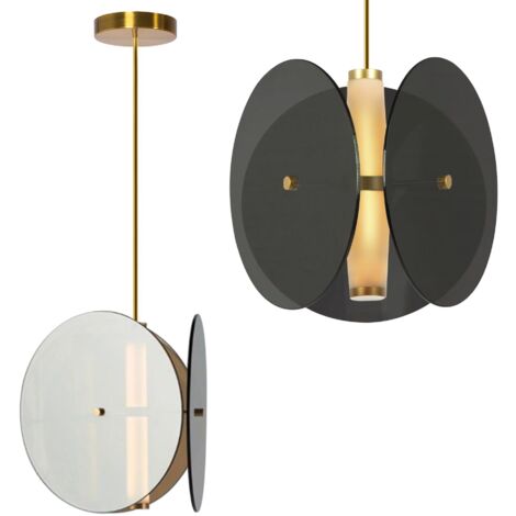 LAMPE SUSPENDUE BALCK APP1675-CP ROUND