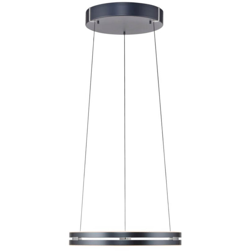 Lampe suspendue élégante Pure E-Loop gris - 2550-15 Lampe suspendue élégante Pure E-Loop gris - 2550-15