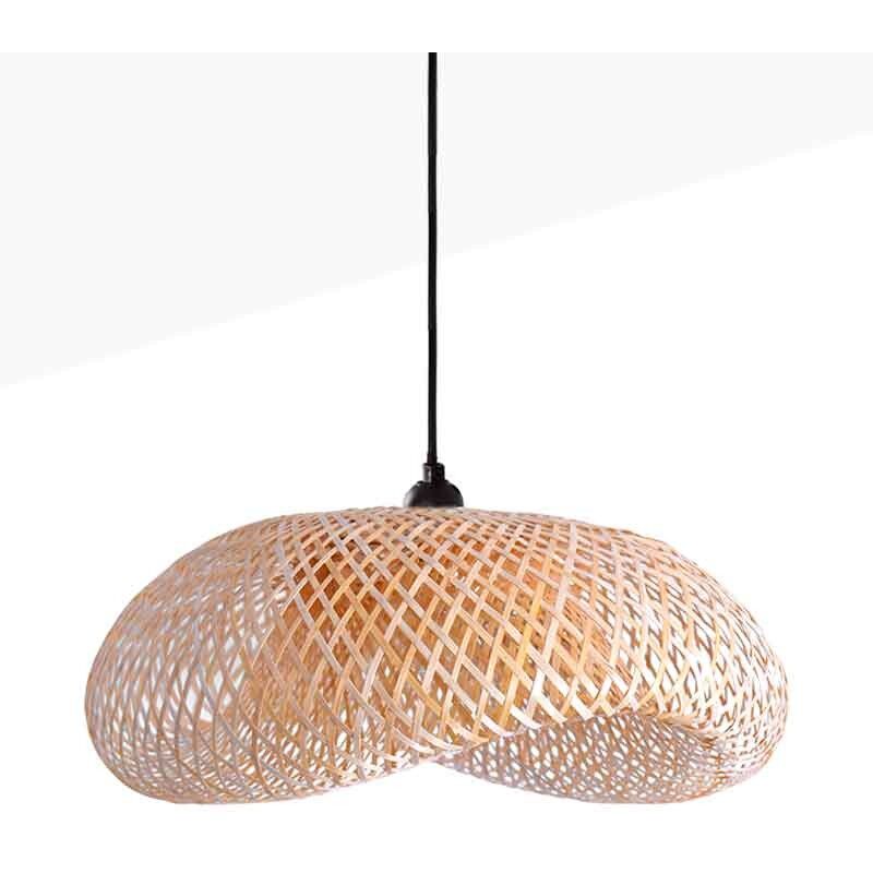Barcelona Led - Suspension en osier 'Vimet Lite' - Noir boho chic Barcelona Led - Suspension en osier 'Vimet Lite' - Noir boho chic