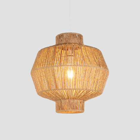 Lampe Suspendue en Papier Tressé Amaris SKLUM NATUREL - NATUREL
